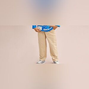 NWT Jumping Beans Tan Casual Bottoms Relaxed Fit - Elastic Waistband Chino Pants